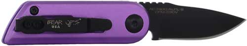 Bear Ops Bold Action Push Bttn - Auto 1.5" Purple/black