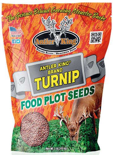 Antler King Turnips 1# Bag - Annual 1/8 Acre