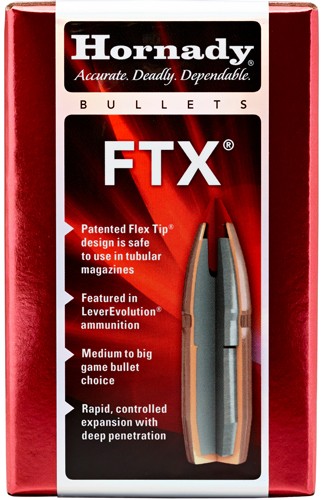 Hornady Bullets 30 Cal .308 - 135gr Ftx 100ct