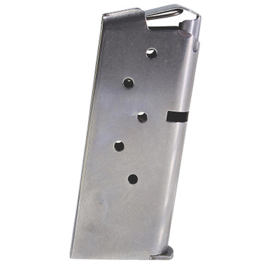 Sig Sauer P938 9mm 6 Round Stainless Steel Finish Magazine, MAG-938-9-6