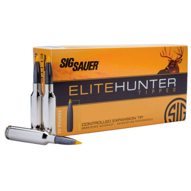 Sig Sauer Elite Hunter 30-06 165GR TiPower Pointed Game King 20 Rounds, E3006TH2-20