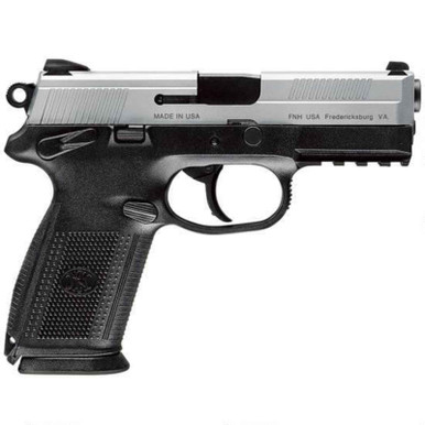 FN FNX-40 DA/SA 40S&W 4" Barrel 3 Mags Checkered Black Poly Grip/SS Slide 10rd