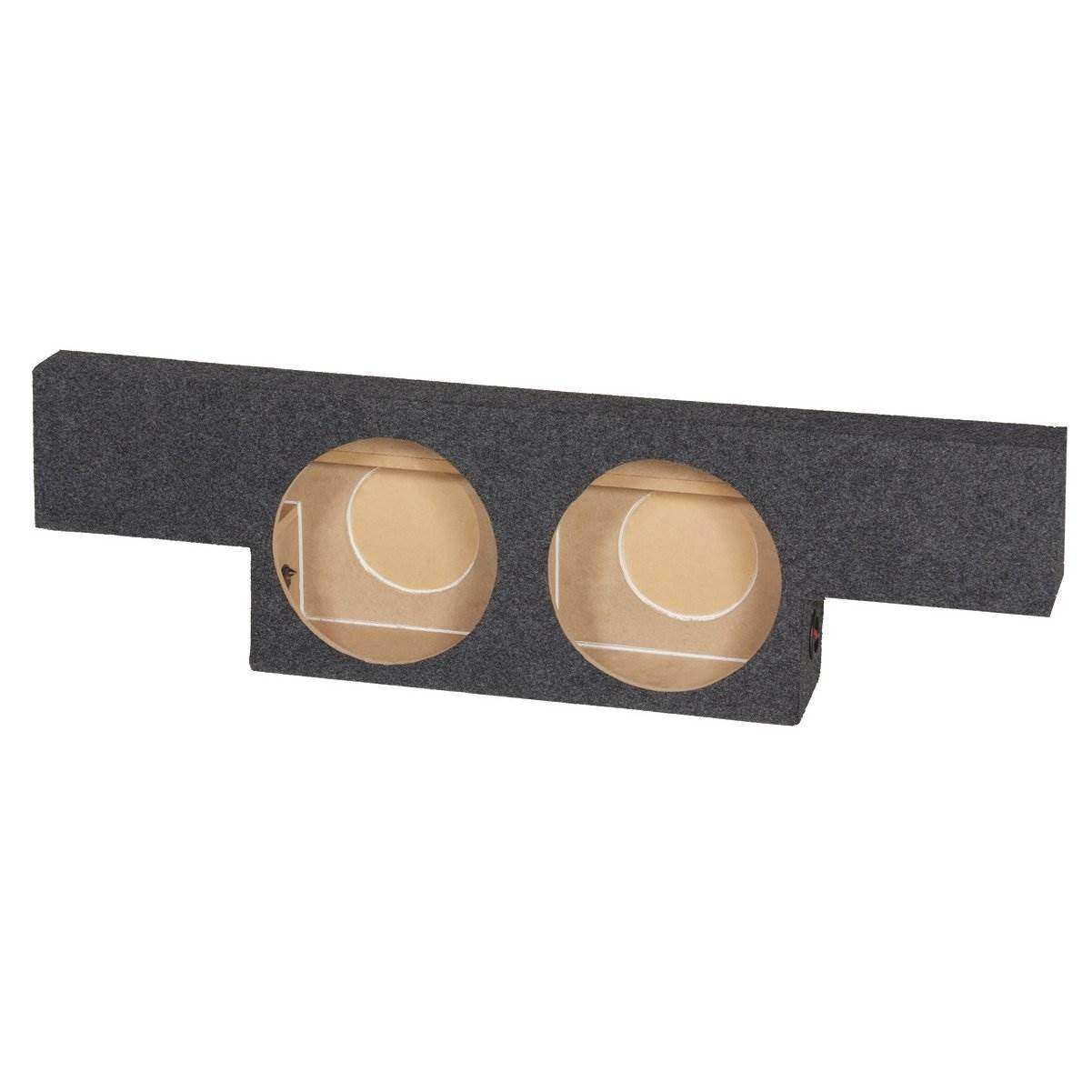 QPower GMC Chevy 2004 - 2006 Non HD Crew Cab Dual 10" Subwoofer Box (Open Box)