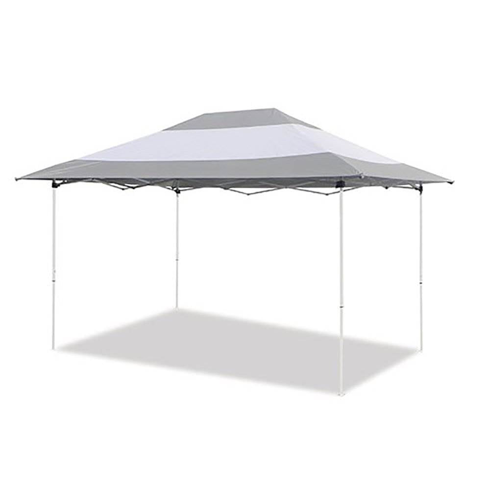 Z-Shade Prestige 14 x 10 Foot Instant Canopy Patio Shelter, Grey & White (Used)