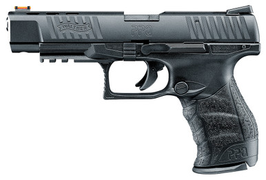 Walther Arms PPQ M2 22 Long Rifle (LR) Single 5" 12+1 Black Interchangeable Backstrap Grip Black Tenifer Slide