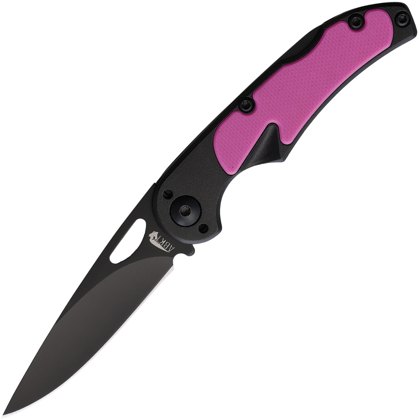 ABKT TAC Mark II Lockback Pocket Knife Pink - AB062P