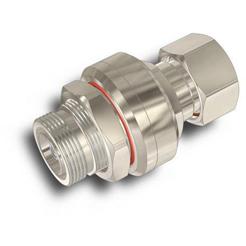 COMMSCOPE APC-BDFDM-450A 380-520 Mhz Lightning Surge Bulkhead Arrestor.Bulkhead Din-Female to Din-Male