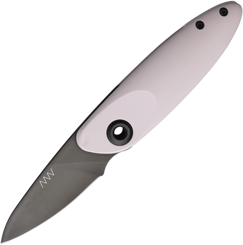 Acta Non Verba Z070 Slip Joint Pocket Knife Rose White - ANVZ070004
