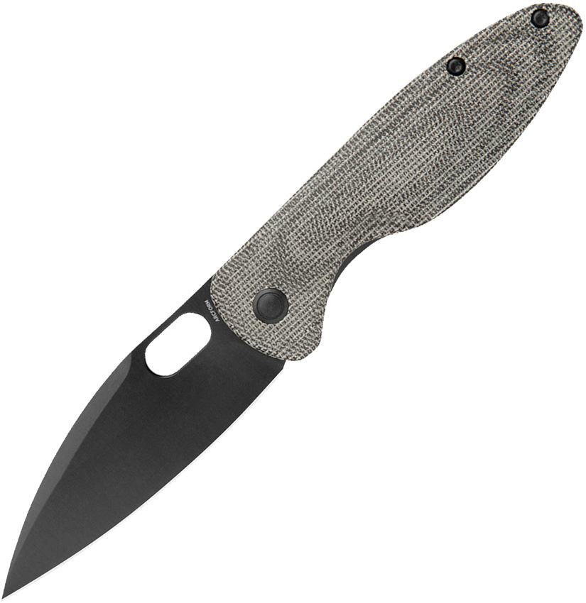 Arcform Sabre Linerlock Pocket Knife Black Micarta - ARC0151