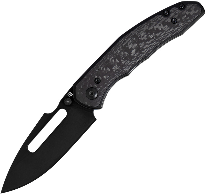 Artisan Boa Framelock Pocket Knife Carbon Fiber S35VN - ATZ1862GCF