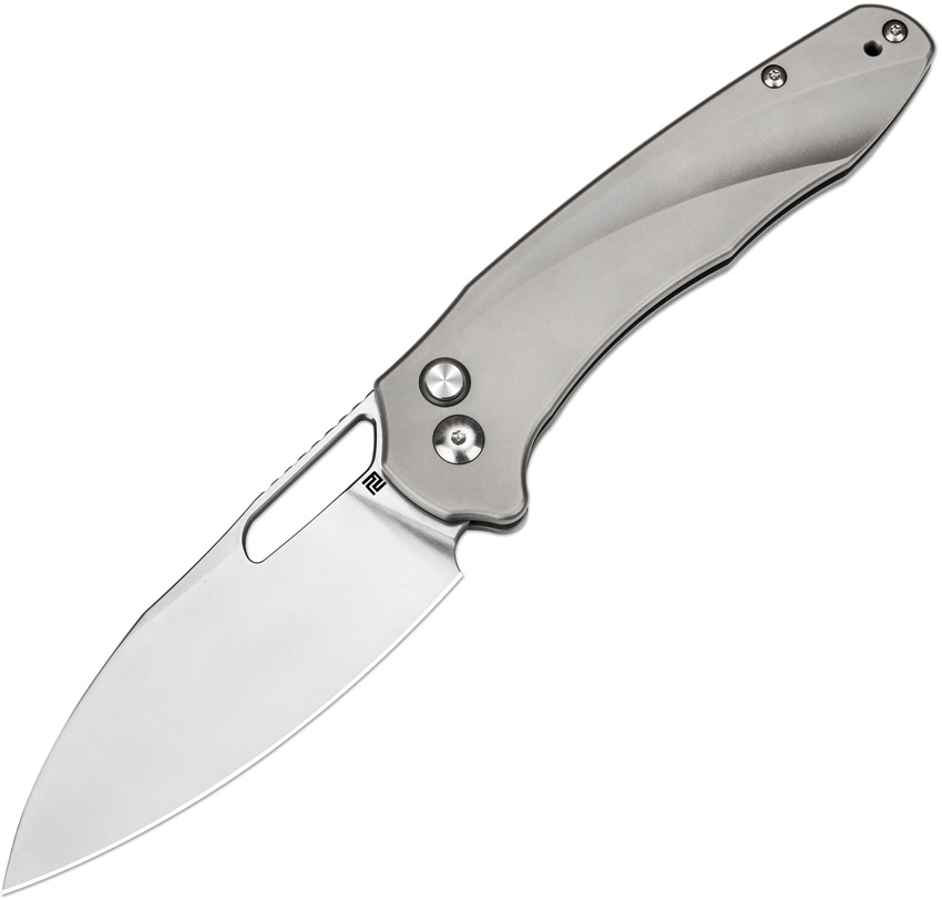 Artisan Ornis Button Lock Pocket Knife - ATZ1865GGY