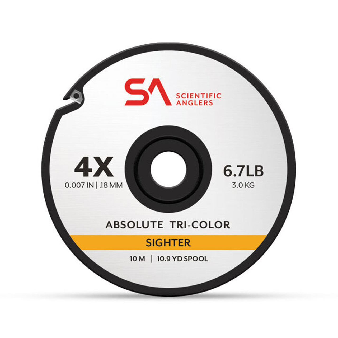 Scientific Anglers Absolute Tri-Color Sighter Freshwater Tippet - 10 Meters