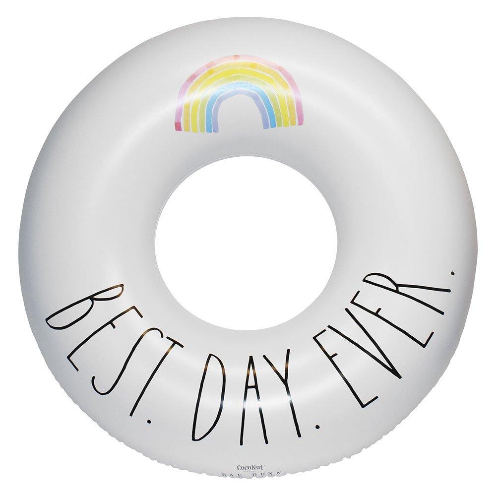 Rae Dunn - Adult 48" Swim Ring Pool Float - Best Day Ever
