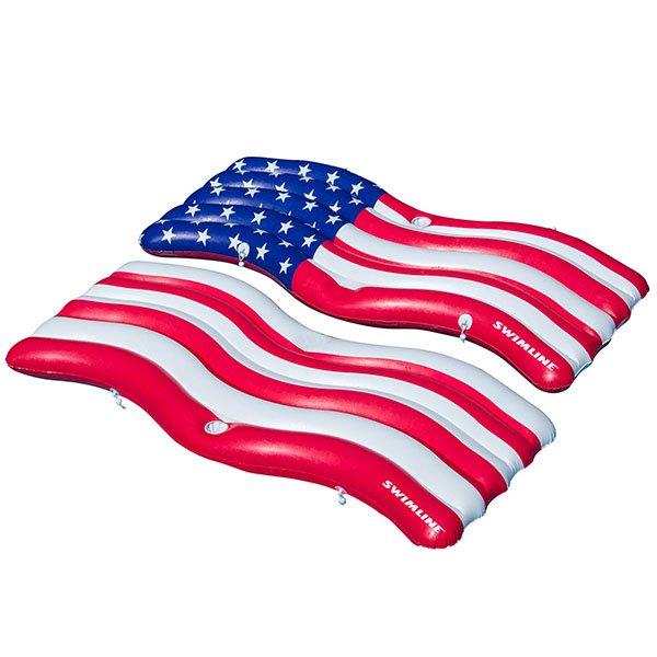 Swimline - American Waving Flag Pool Mat Set