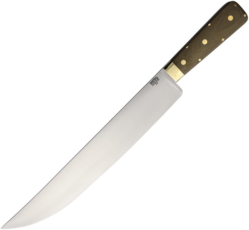 Bark River Edwin Forrest Bowie Knife Green - BA08315MGC