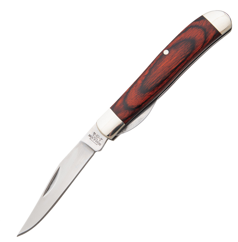 Bear & Son Linerlock Pocket Knife Rosewood - BC206LR