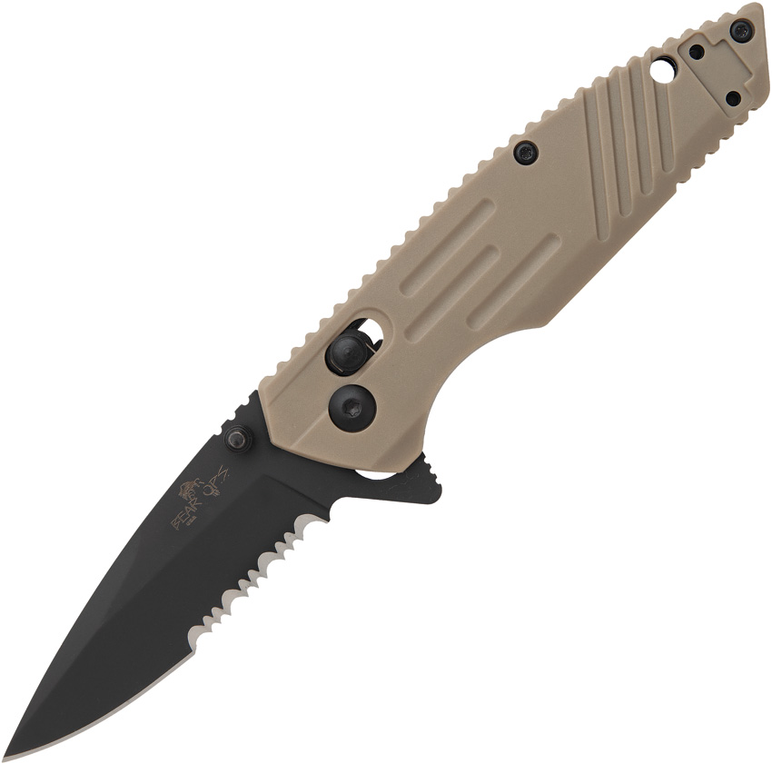Bear & Son 4.375 Inch Desert Sand Zytel Slide Lock Pocket Knife - BCMC950DS7BSR