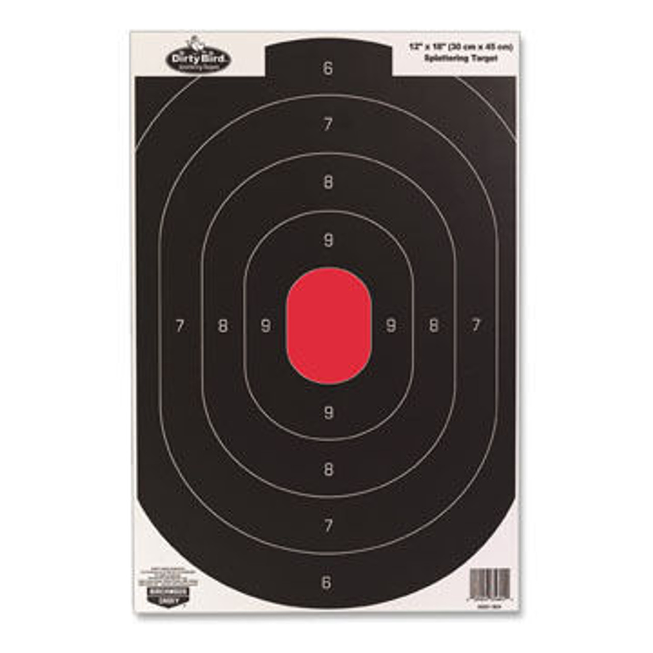 Birchwood Casey Dirty Bird 12" x 18" Silhouette Target - 8 Pk.