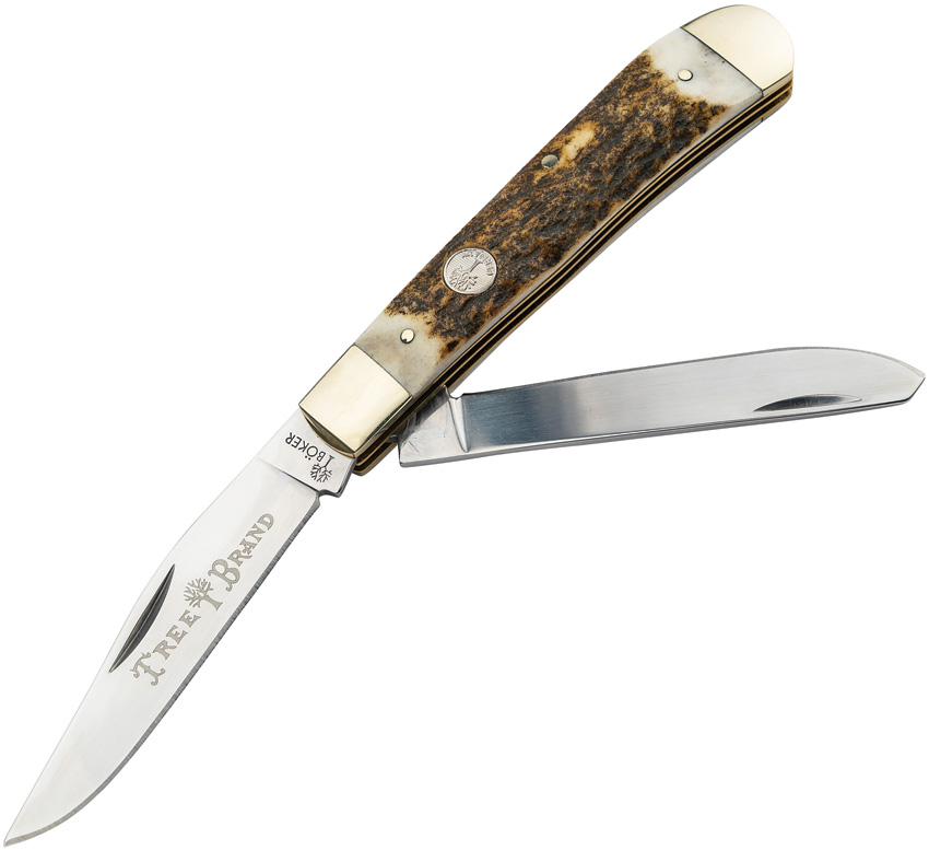 Boker Trapper Pocket Knife Stag - BO110833ST