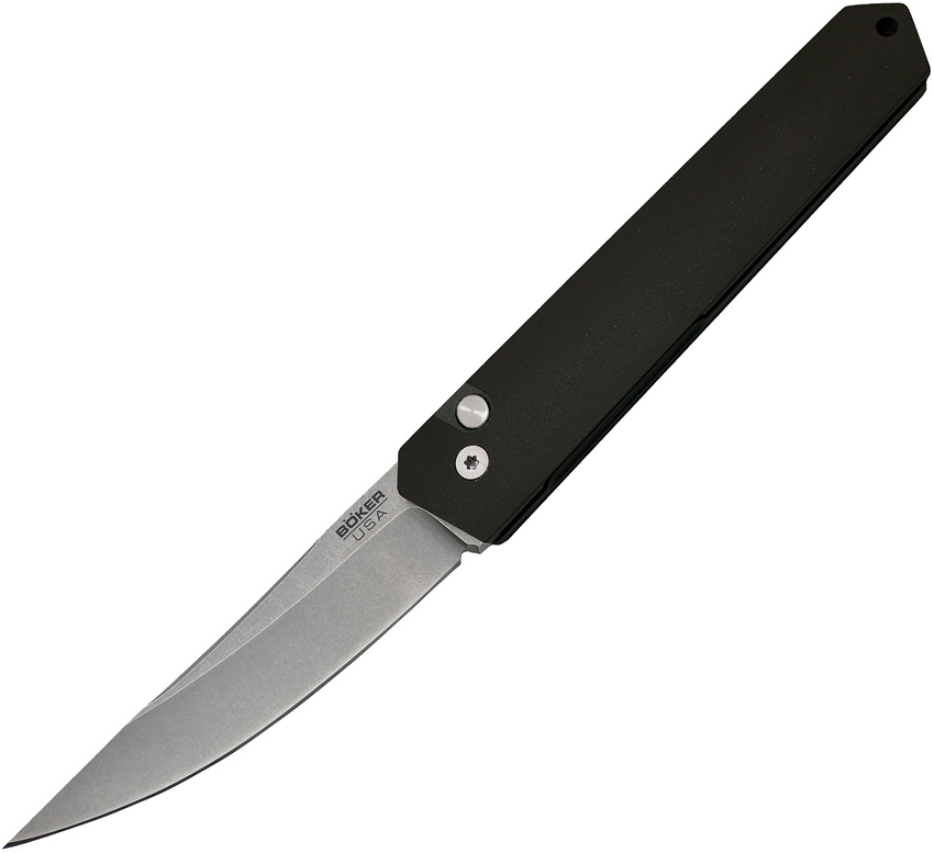 Boker Plus Automatic Pocket Knife Kwaiken Button Lock - BOP06EX291