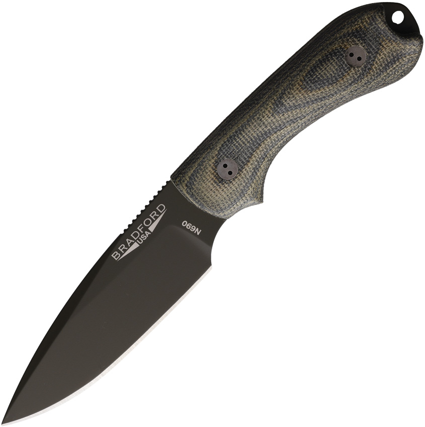 Bradford Guardian 3 OD Cerakote Fixed Blade Knife - BRAD3FE109OD