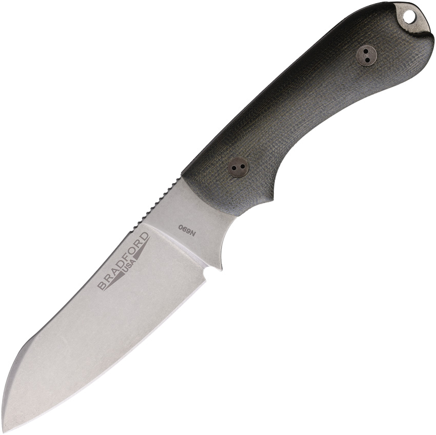 Bradford Guardian 3 Fixed Blade OD Fixed Blade Knife - BRAD3SF102