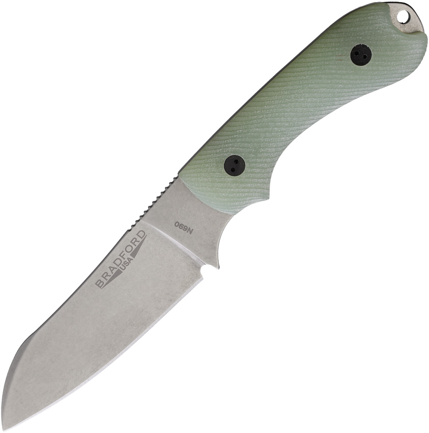 Bradford Guardian 3 3D Ghost Fixed Blade Knife - BRAD3SF107