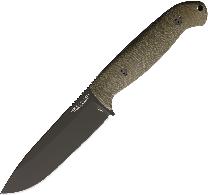 Bradford Guardian 5.5 OD Cerakote Fixed Blade Knife - BRAD55S102OD
