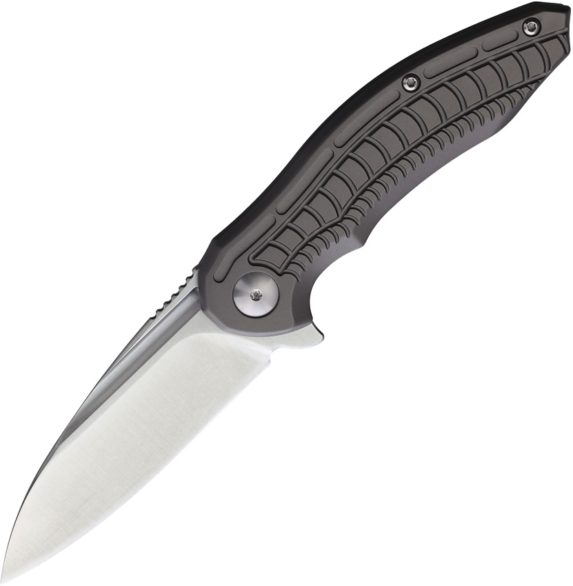 Brous Blades Bionic Framelock Pocket Knife 3.0 Satin - BRB273