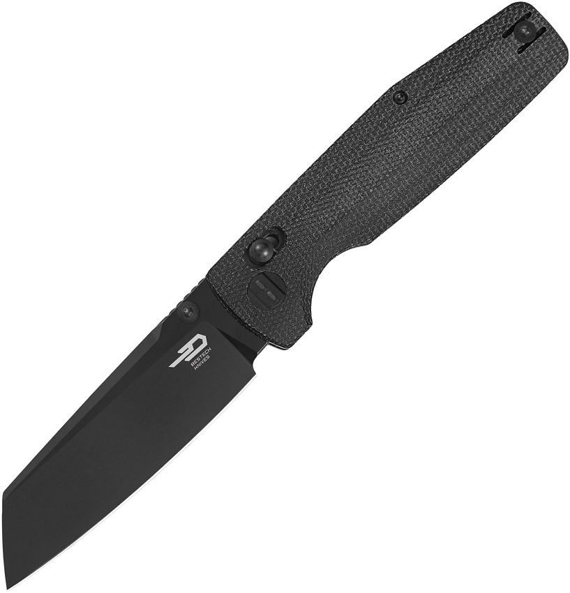 Bestech Slasher Axis Lock Pocket Knife Black - BTKG56A2