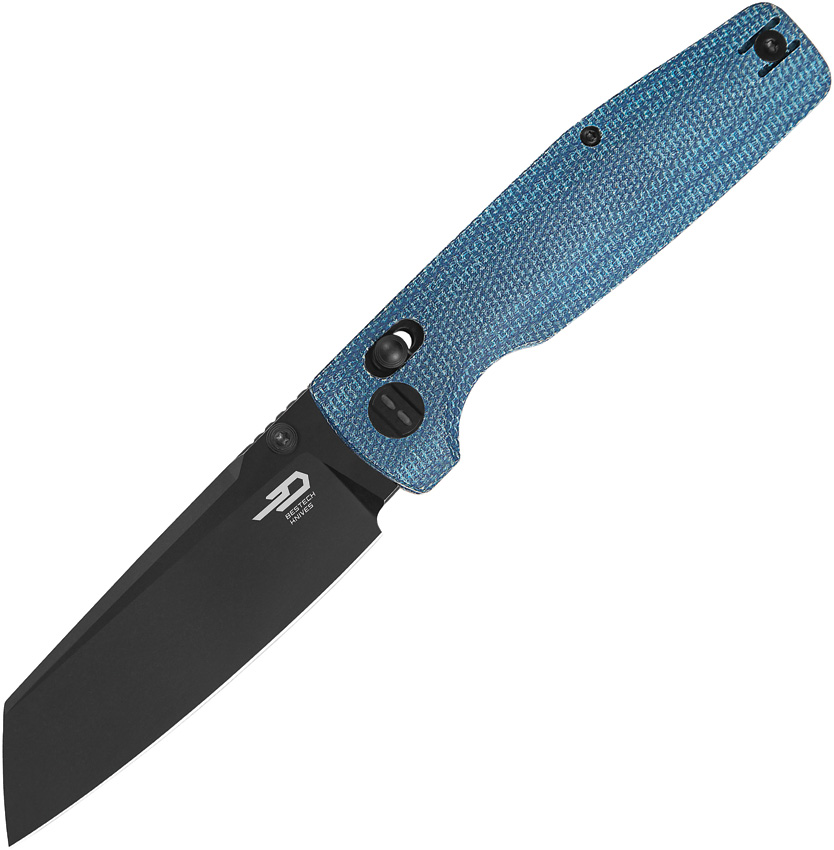 Bestech Slasher Axis Lock Pocket Knife Blue - BTKG56C2