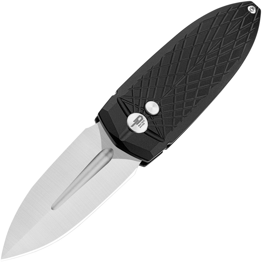 Bestech Ququ Buttonlock Pocket Knife Black - BTKG57B1