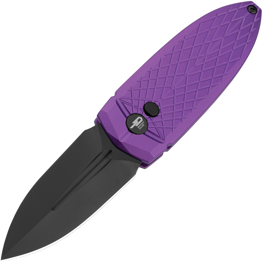 Bestech Ququ Buttonlock Pocket Knife Purple - BTKG57B5