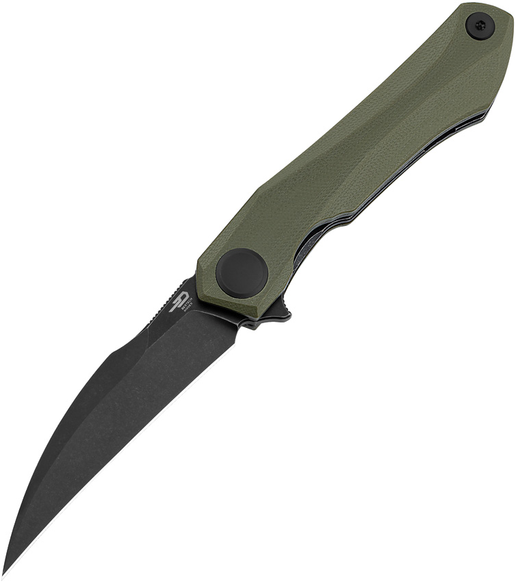 Bestech Ivy Linerlock Pocket Knife OD/Black - BTKG59C