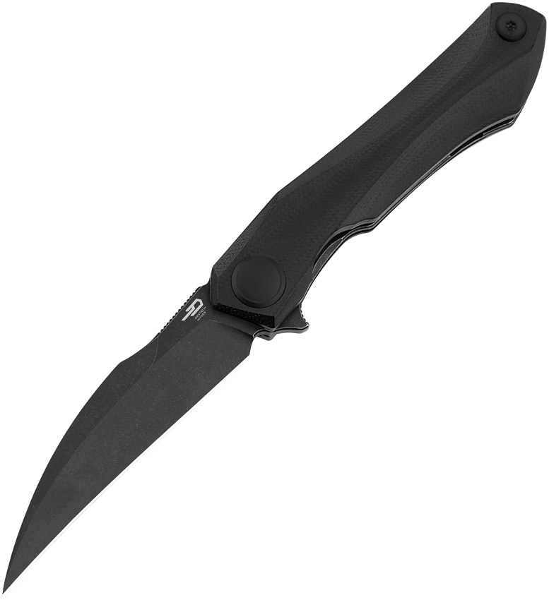 Bestech Ivy Linerlock Pocket Knife Black - BTKG59E