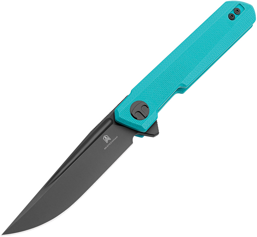 Bestech Bestechman Miniature Dundee Linerlock Pocket Knife Teal - BTKMK08E