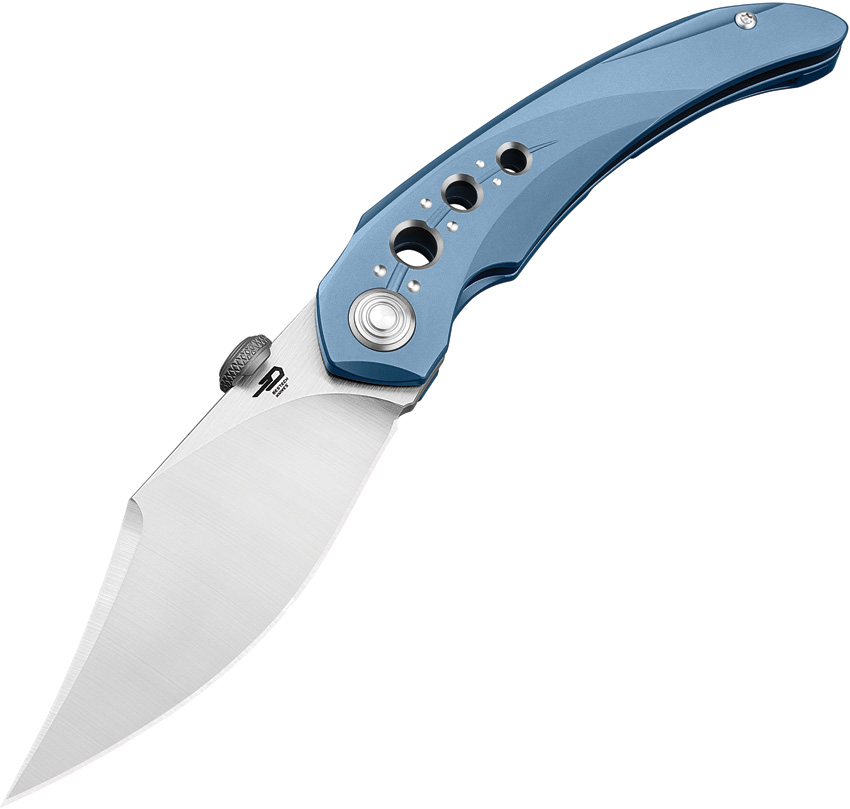 Bestech Razon Framelock Pocket Knife M-Cut Blue - BTKT2406A