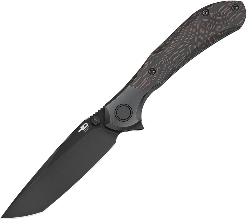 Bestech Constellation Framelock Pocket Knife M-Cut - BTKT2501B