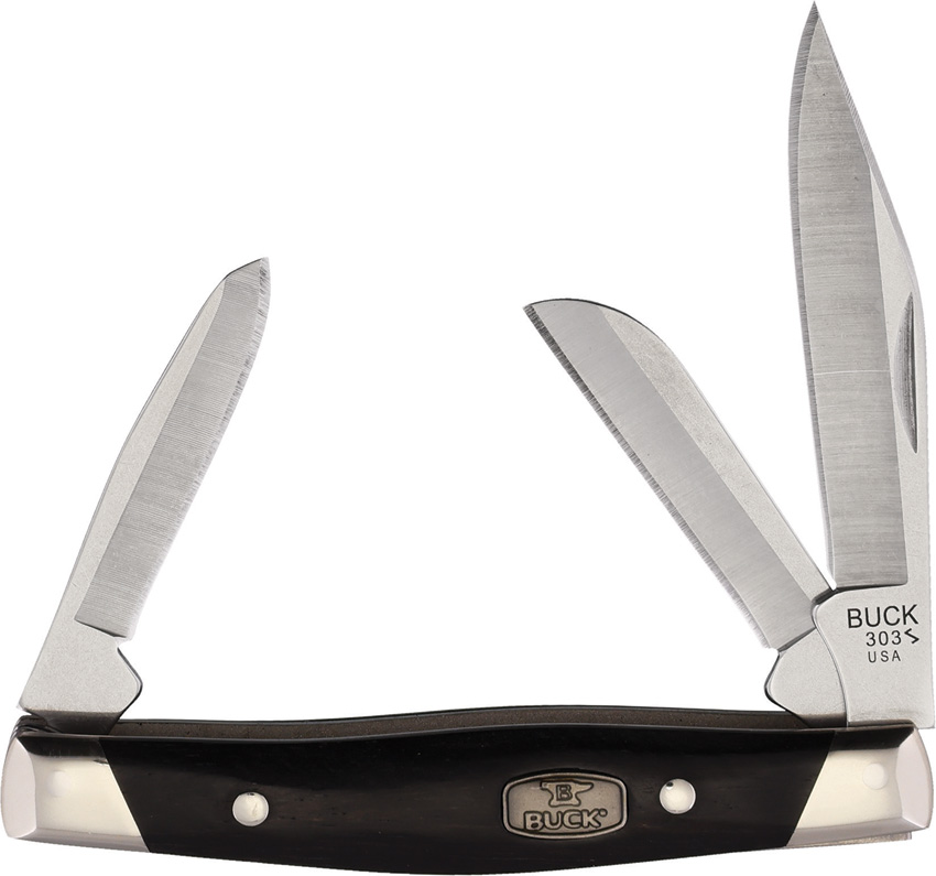 Buck Cadet Pocket Knife Ebony - BU303BRS2