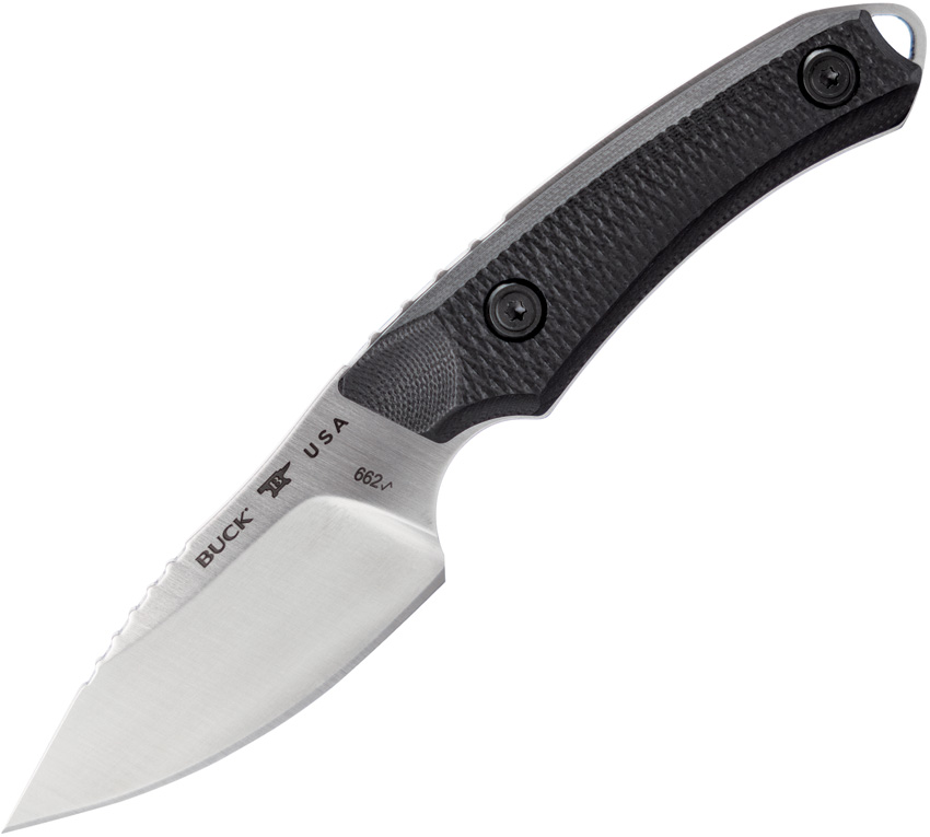 Buck Alpha Scout Elite Fixed Blade Knife Black - BU662BKS