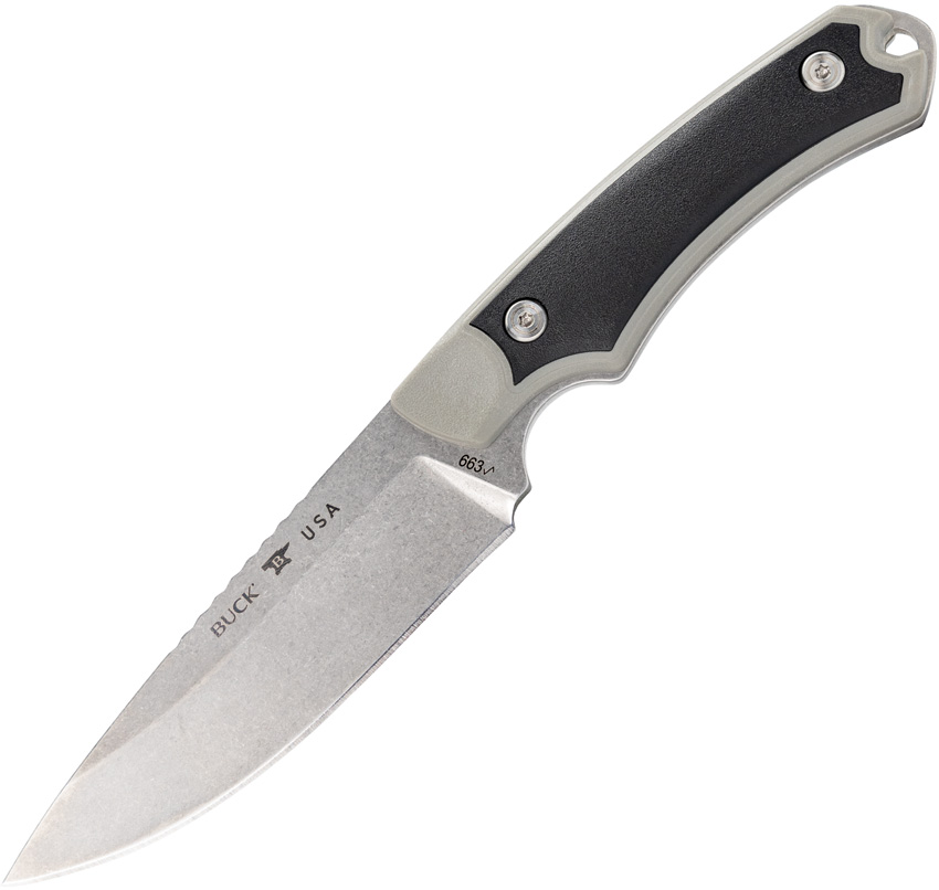 Buck Alpha Guide Select Fixed Blade Knife Gray - BU663GYS