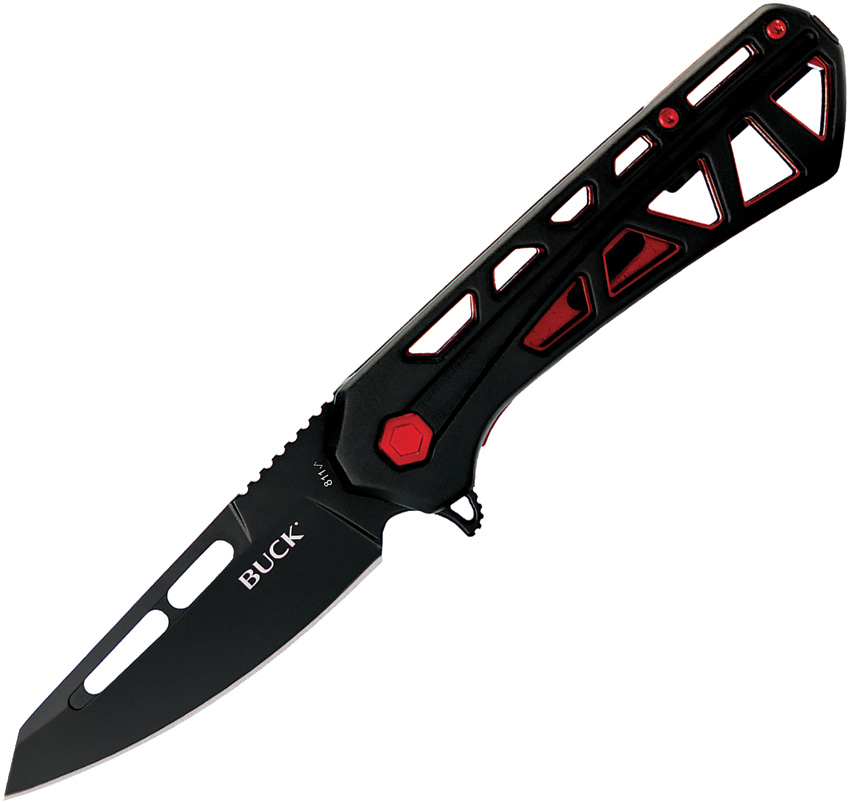 Buck Trace Ops Linerlock Pocket Knife Black - BU811BKS
