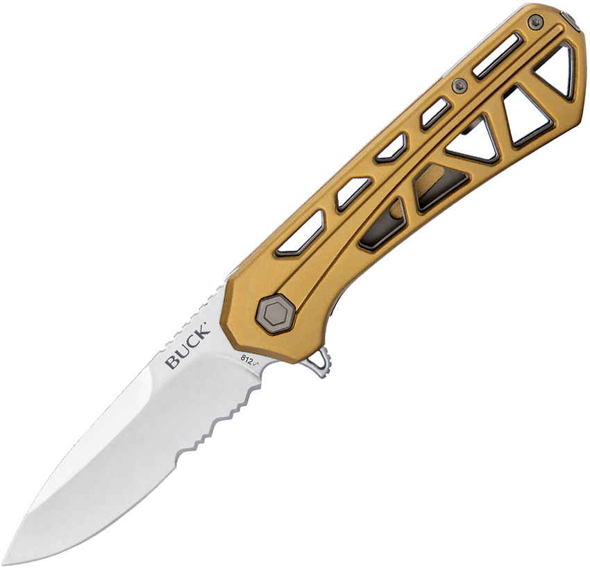 Buck Trace Linerlock Pocket Knife Bronze - BU812BRX