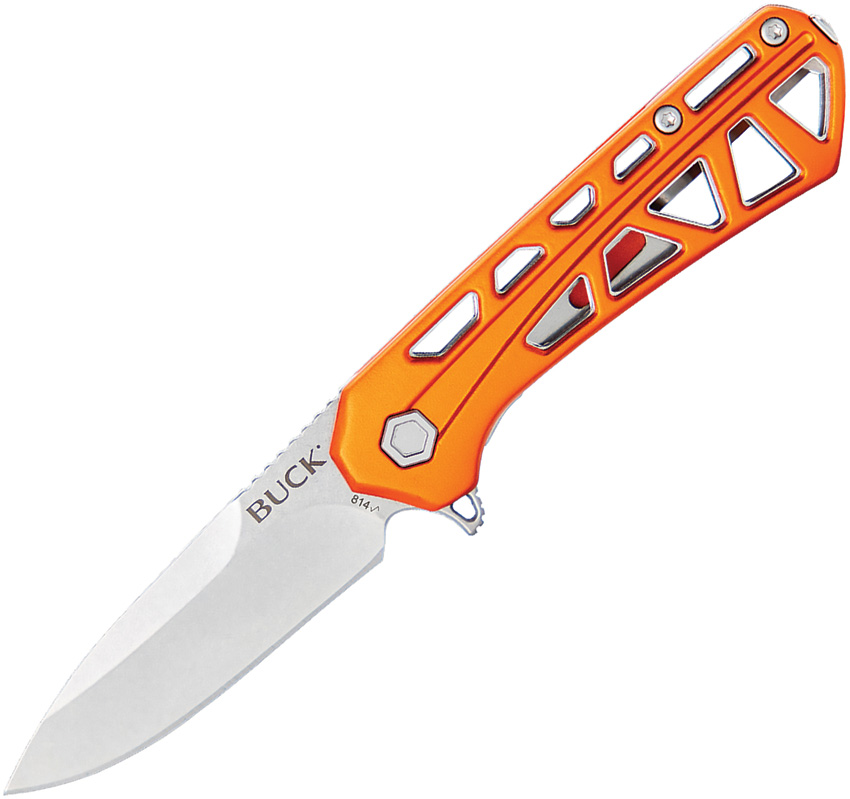 Buck Miniature Trace Linerlock Pocket Knife Orange - BU814ORS