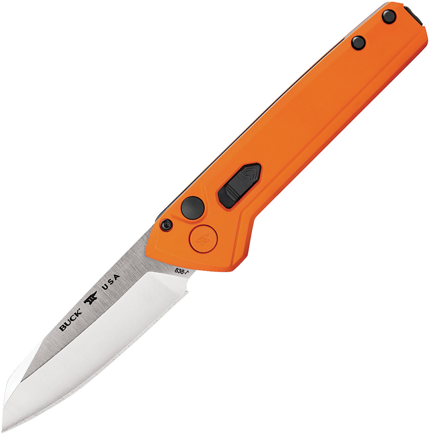Buck Automatic Deploy Pocket Knife Orange - BU838ORS