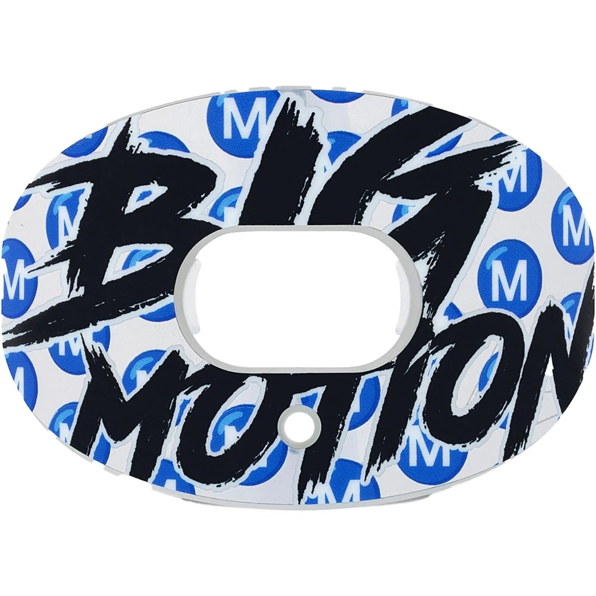 Battle Sports - "Big Motion" Oxygen Football Mouthguard - White/Blue