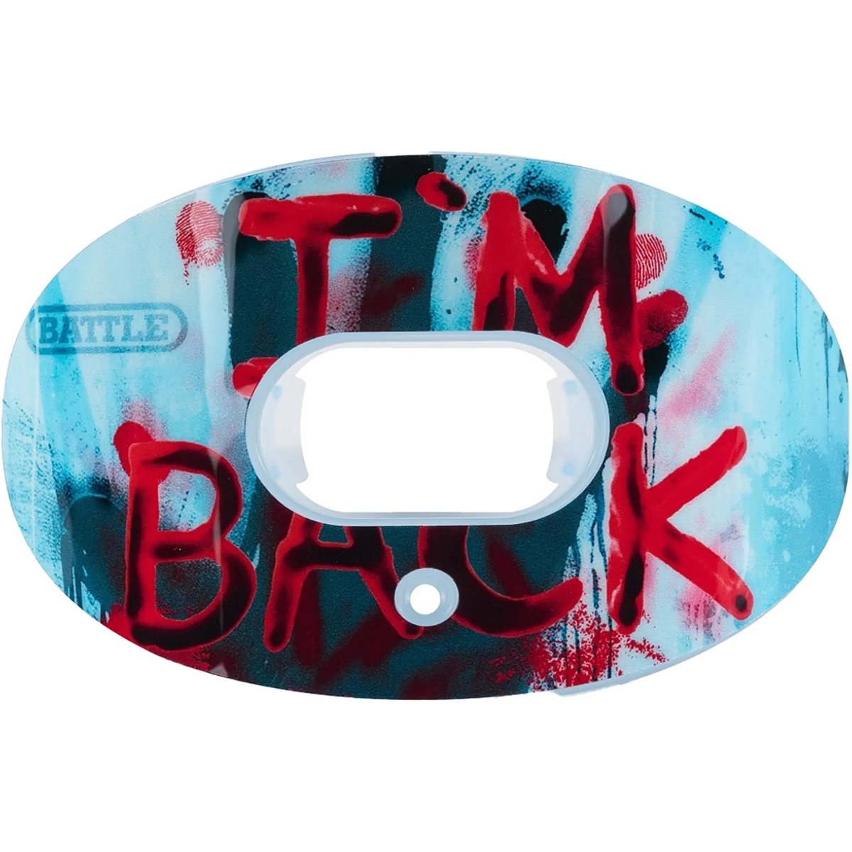 Battle Sports - "I'm Back" Oxygen Football Mouthguard - Red/Blue