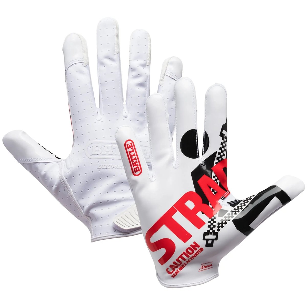 Battle Sports - "Strapped" Battle Doom Speed Football Receiver Gloves
