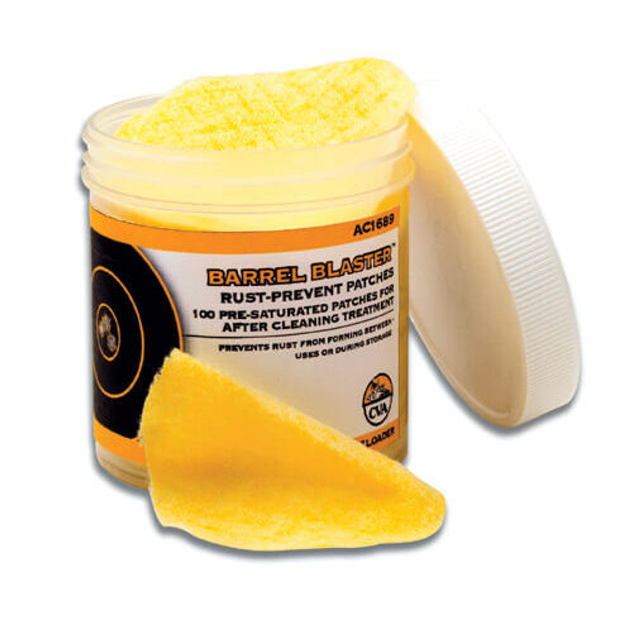 CVA Black Powder Barrel Blaster Rust Prevent Patches (100)