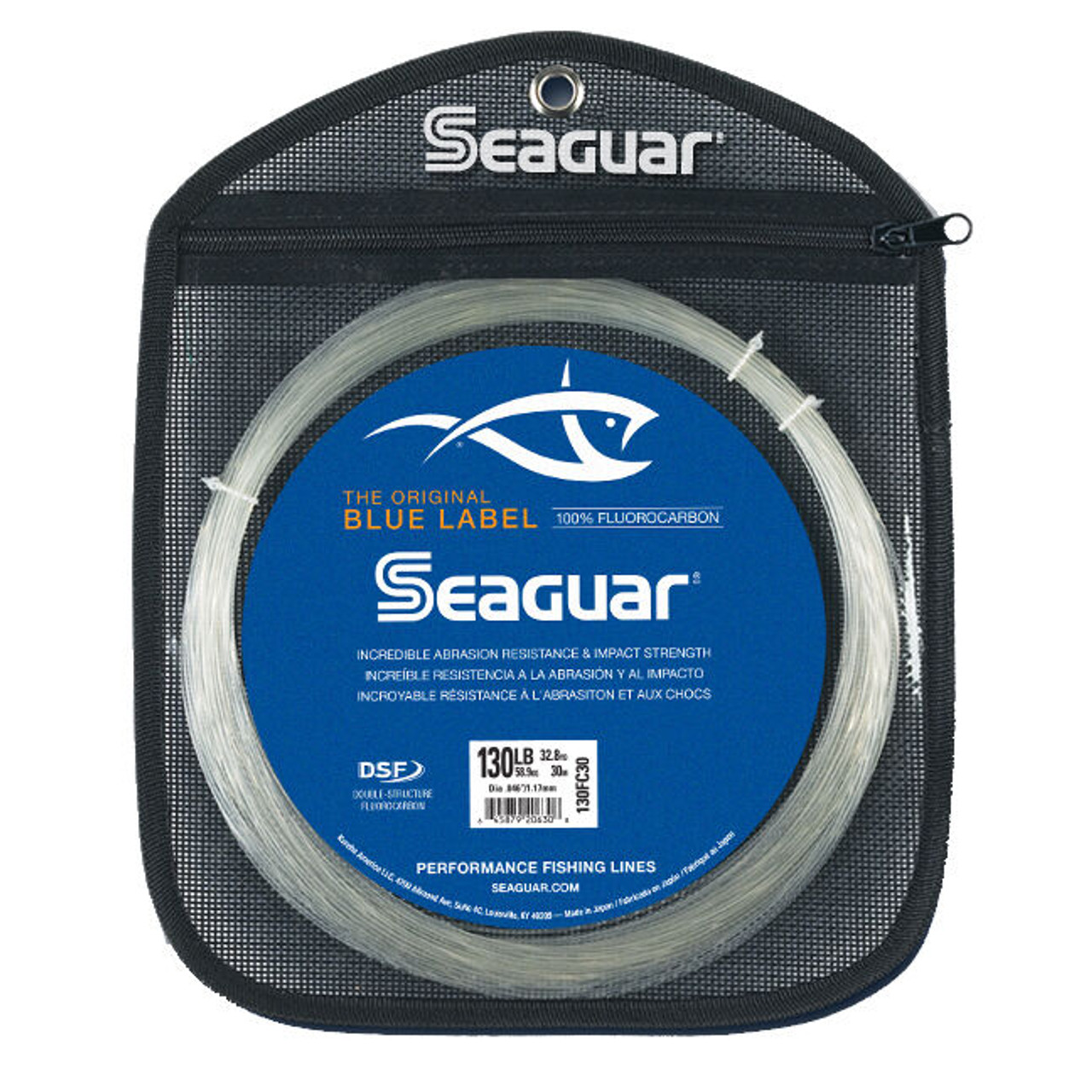 Seaguar Blue Label Fluorocarbon Big Game Leader - 110 Yards